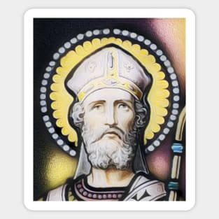 Anselm of Canterbury Portrait | Anselm of Canterbury Artwork 9 Sticker